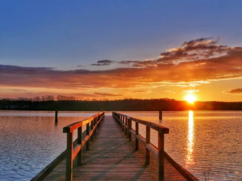 Sonnenuntergang Scharmützelsee