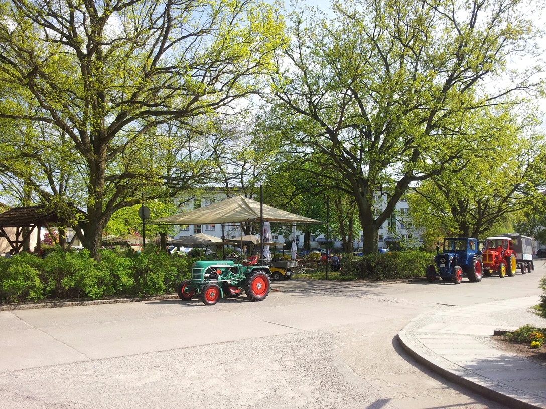 Bio-Biergarten in der Friedensstadt