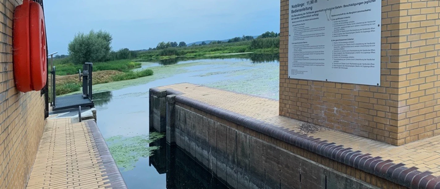 Kahnschleuse Gülpe