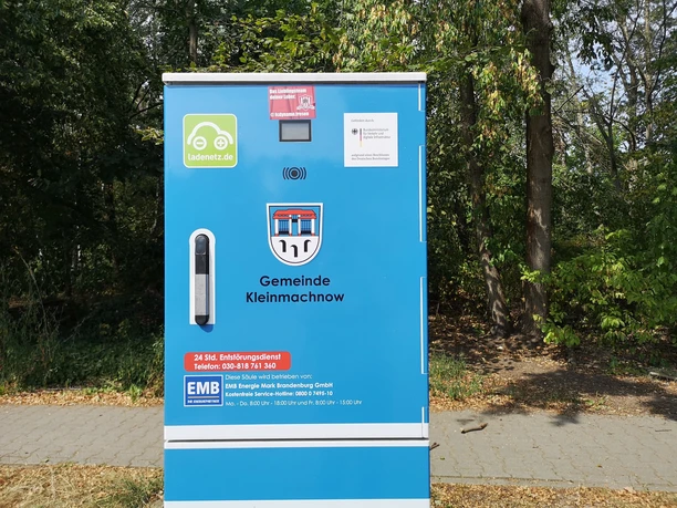 Strom tanken in Kleinmachnow An der Stammbahn