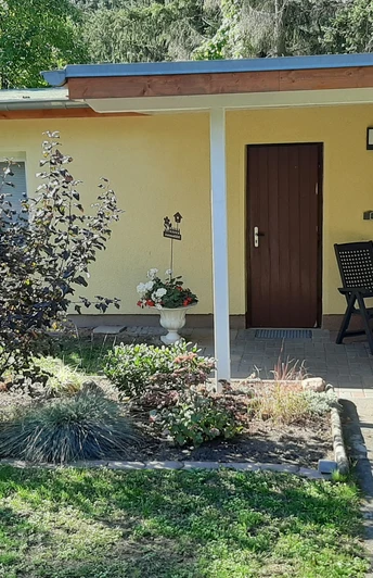 Terrasse mit Eingang