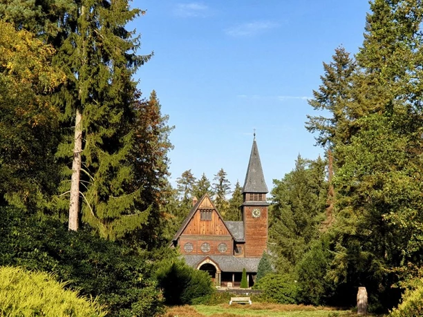 Norwegische Friedhofskapelle bei Stahnsdorf