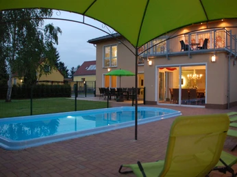 Außenbereich Ferienwohnung Neuenhagen