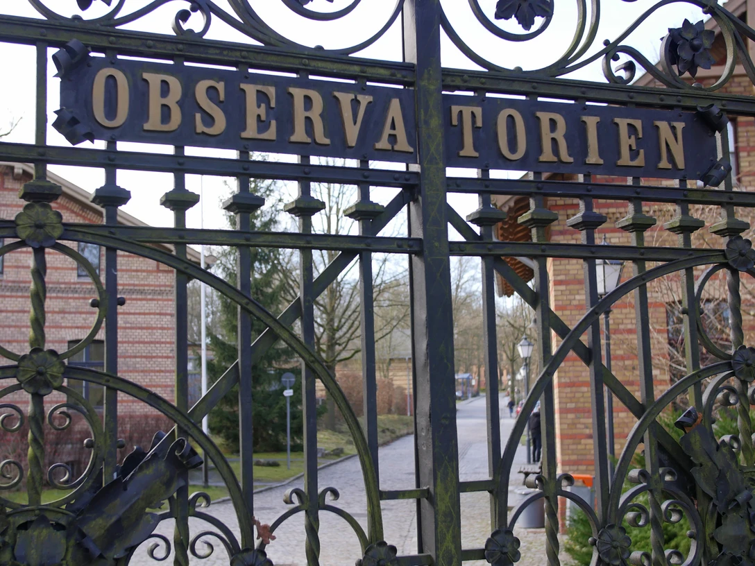 Historischer Eingang des Wissenschaftsparks Albert Einstein