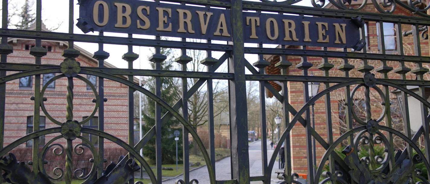 Historischer Eingang des Wissenschaftsparks Albert Einstein