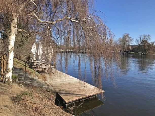 Steg von Café Stilbruch