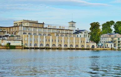 Müggelspree mit Berliner Bürgerbräu