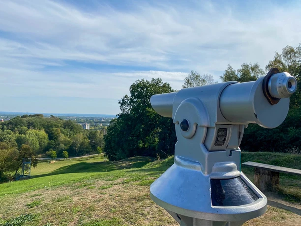 Fernrohr in den Diehloer Bergen