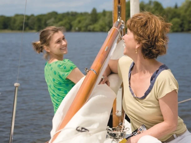 Unter Segeln auf den Havelseen