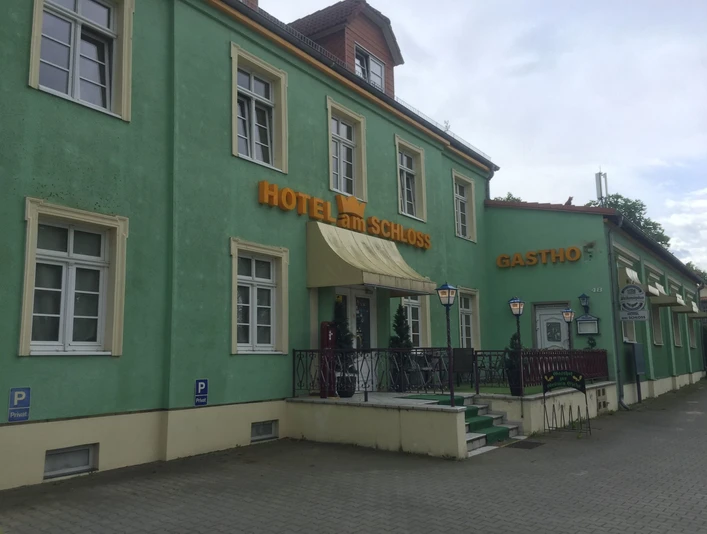 Hotel am Schloss Außenansicht Eingang