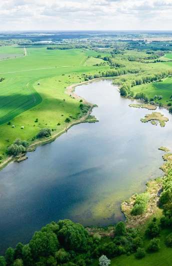 Luftaufnahme Lietzener Teiche