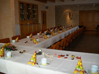 Gastraum im Gasthaus Liem in Neuzelle OT Steinsdorf