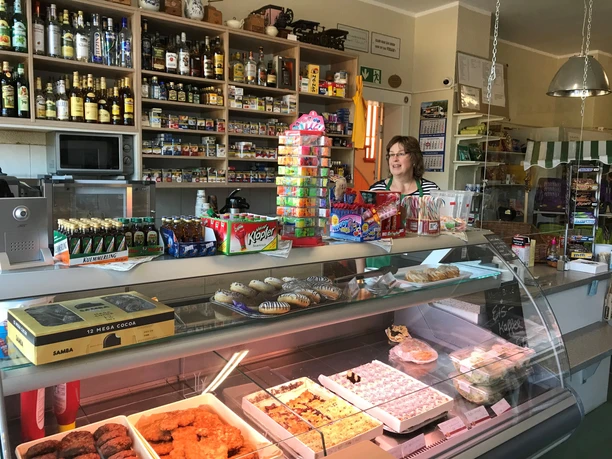 Innenansicht des Quick-Shop