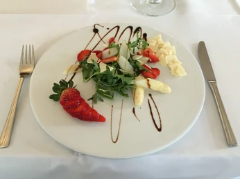 Gericht im Landhaushotel "Prinz Albrecht"