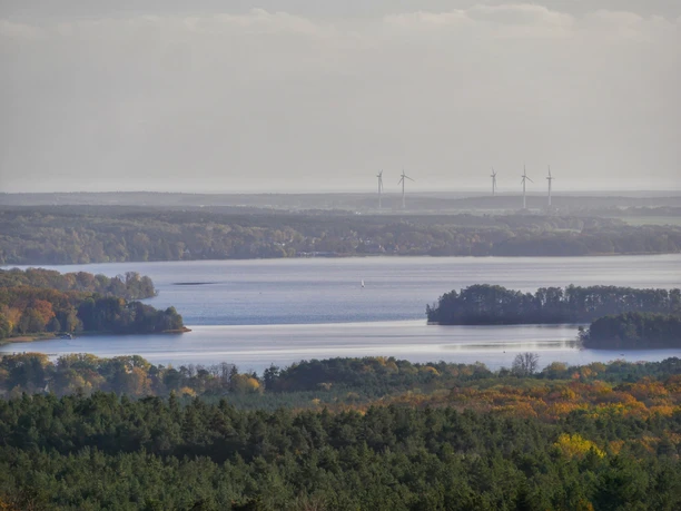 Ausblick vom Aussichtsturm Rauener Berge