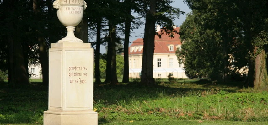 Blick auf Schloss Reckahn