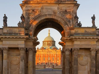 Sonnenaufgang Neues Palais