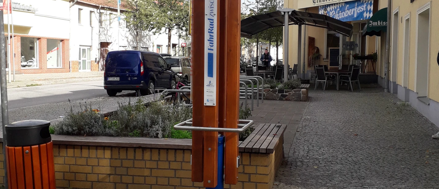 Ladestele im Zentrum von Trebbin