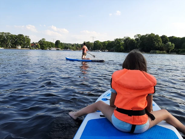 Mit dem SUP unterwegs