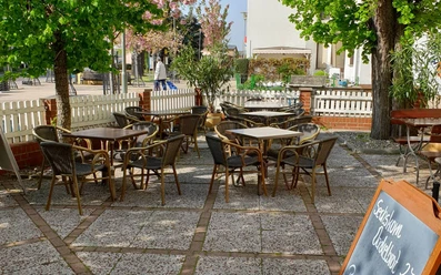 Kloster Café Fiedler Lehnin - Terrasse