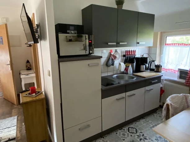 Küche Ferienwohnungen Am Königsgraben