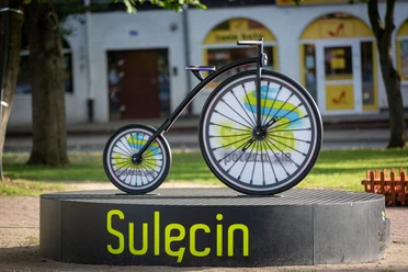 Sulecin, Stadt, Polen, Fahrrad