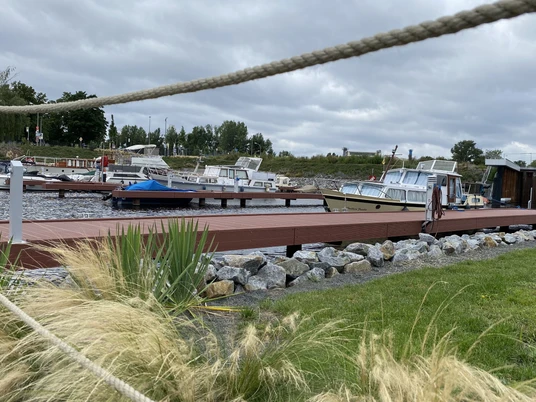 Anlegestellen im Stadthafen Teltow