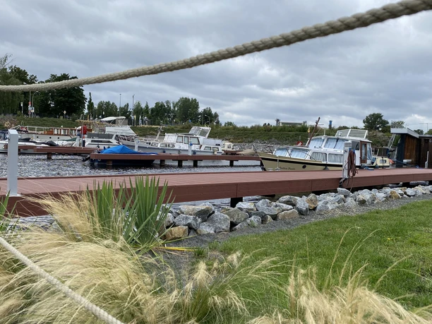 Anlegestellen im Stadthafen Teltow