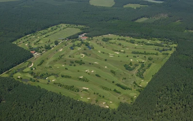 Golfplatz von oben