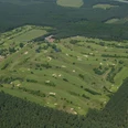 Golfplatz von oben