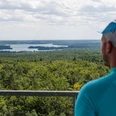 Weitblick vom Aussichtsturm Rauener Berge