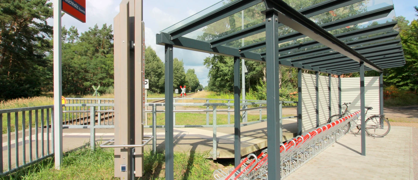 Ladestele am Bahnhof Buchholz (Zauche)