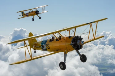 Flugplatz Bienenfarm / Bücker Jungmann
