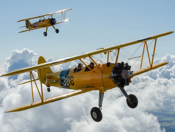 Flugplatz Bienenfarm / Bücker Jungmann