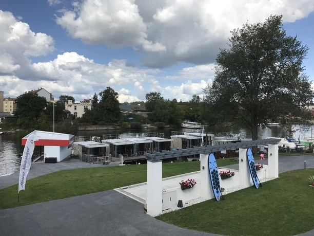 Marina Blick vom Balkon