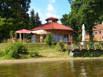 Strandpavillon am Strandbad Ferch