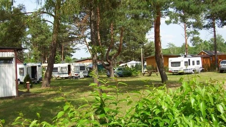 Blick auf den Campingplatz "Neue Scheune"