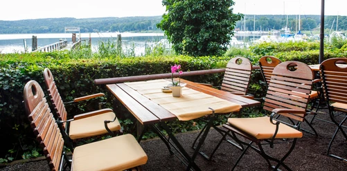 Restaurant-Terrasse, Hotel & Restaurant Haus am See