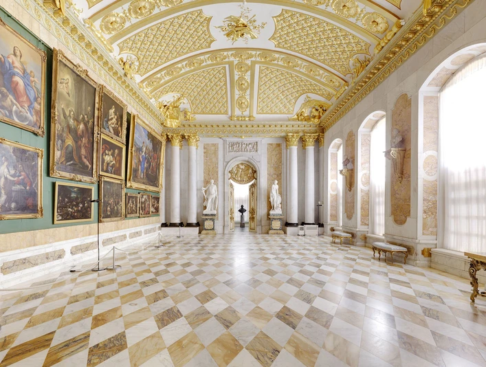 Galeriesaal der Bildergalerie