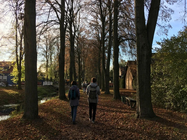 Entlang der Wasche zum Bahnhof Jüterbog