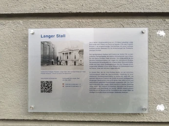 Infotafel am Langen Stall