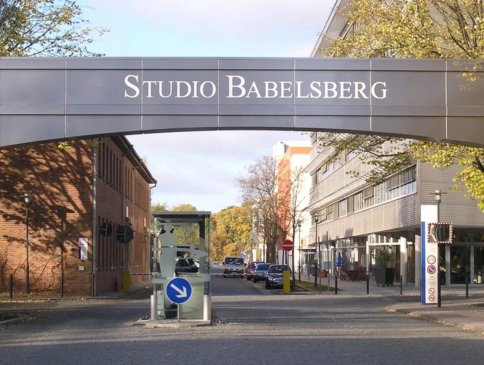 Eingang Studio Babelsberg