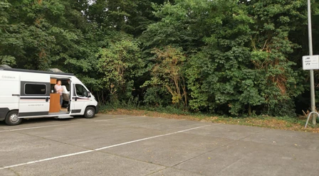 Wohnmobilstellplatz am Neuen Palais