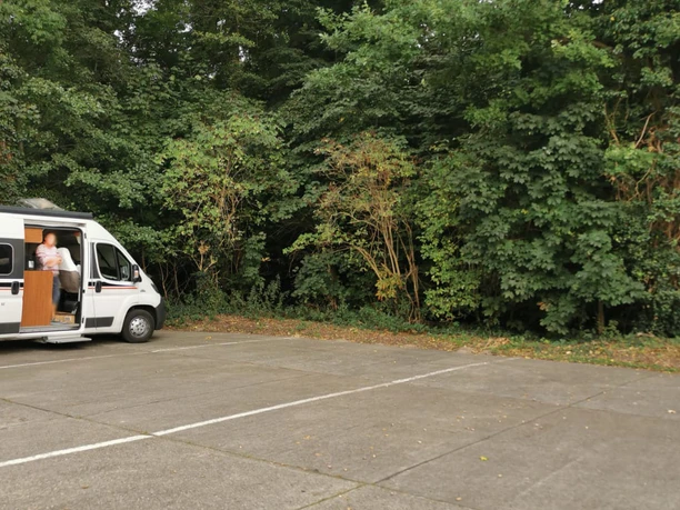 Wohnmobilstellplatz am Neuen Palais