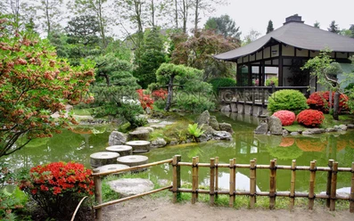 Japanischer Bonsaigarten Ferch