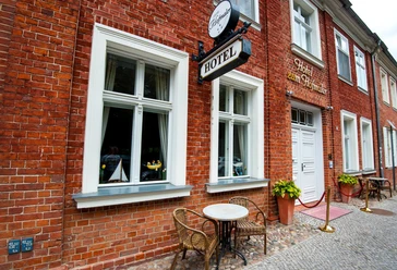 Eingang Hotel zum Hofmaler
