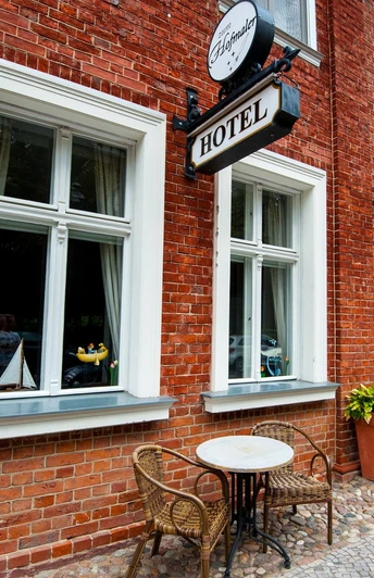 Eingang Hotel zum Hofmaler