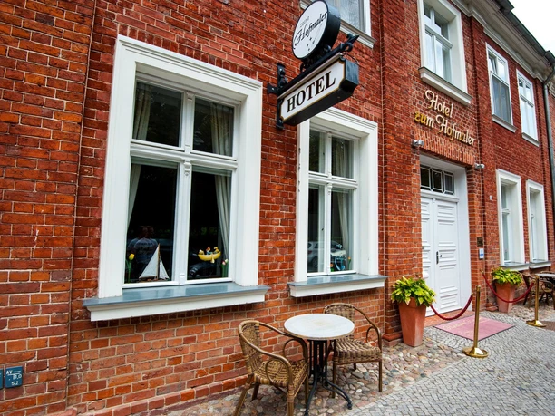 Eingang Hotel zum Hofmaler