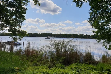 Blick auf den Petzinsee