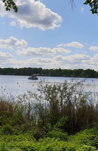 Blick auf den Petzinsee